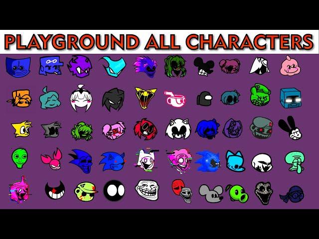 FNF Character Test | Gameplay VS My Playground | ALL Characters Test