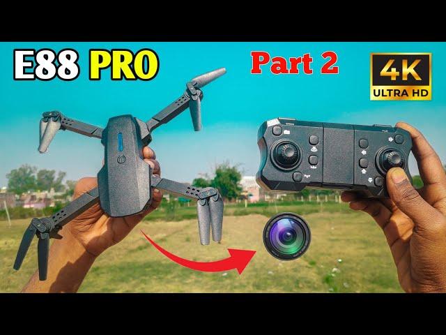 E88  Pro Drone Unboxing & Flying Test | 4K Camera, Range & Stability Check | Creative Dellcity