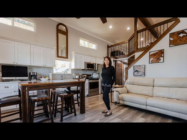 Her Stunning Tiny Home w/ Main Floor Bedroom & High Ceilings