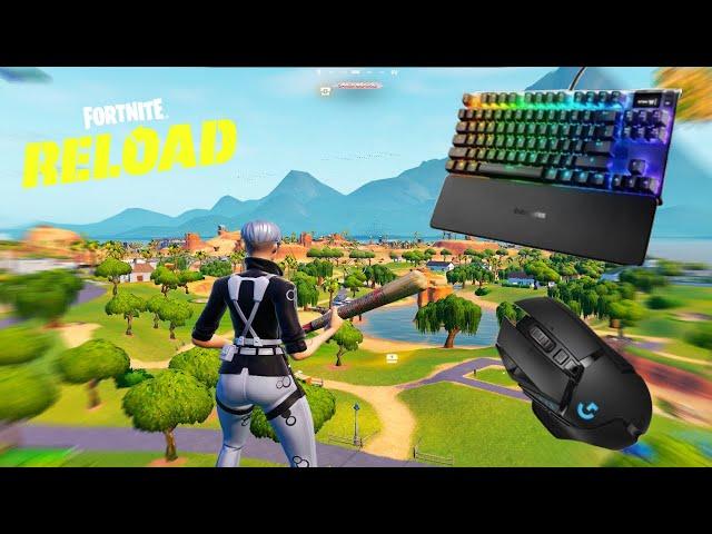 SteelSeries Apex Pro TKL ASMR  Fortnite Solo Ranked Reload  Satisfying Keyboard Fortnite 240FPS