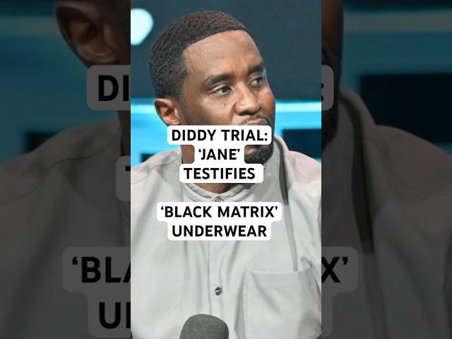 DIDDY TRIAL: ‘BLACK MATRIX’ UNDERWEAR