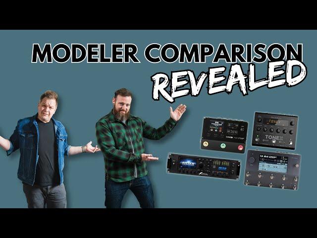 Modeler Shootout REVEAL - Which one sounds best?