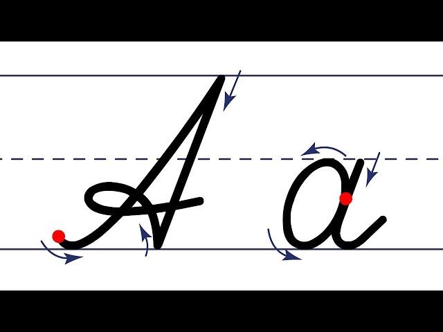 Russian alphabet. How to write uppercase and lowercase letters of the Russian language. 