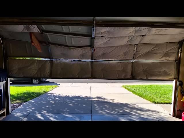 Broken Garage Door closing