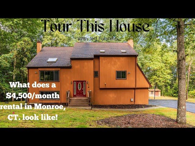 Inside a Stunning $4,500/Month Rental in Monroe, CT | Full Home Tour of 9 Wood Acre Lane