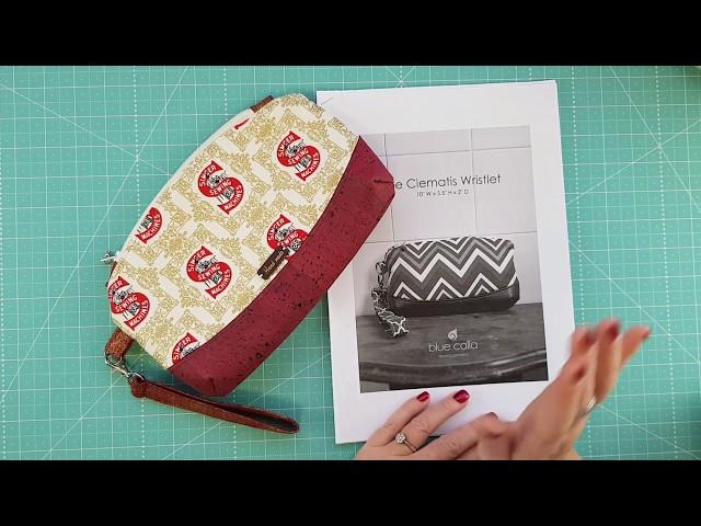 Darvanalee Designs Studio | Review Weekly | Pattern Review | Clematis Wristlet