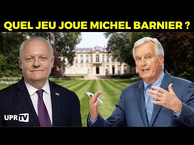 Quel jeu joue Michel Barnier ?