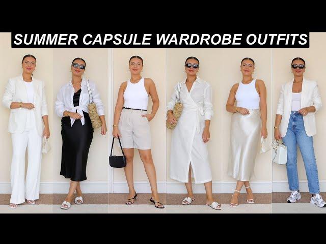 55 CASUAL & CHIC SUMMER OUTFITS USING WARDROBE STAPLES