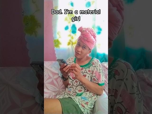 Pov. material girl #comedy #funny #short #meme