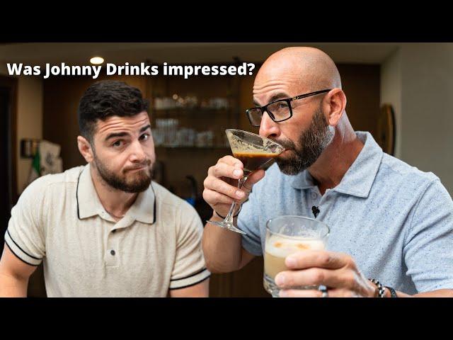 JOHNNY DRINKS 1 MILLION SUBSCRIBER VIDEO - Inventing Cocktails!