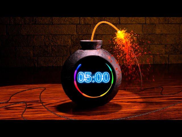 5 Minute Timer Bomb [3D TIMER] 