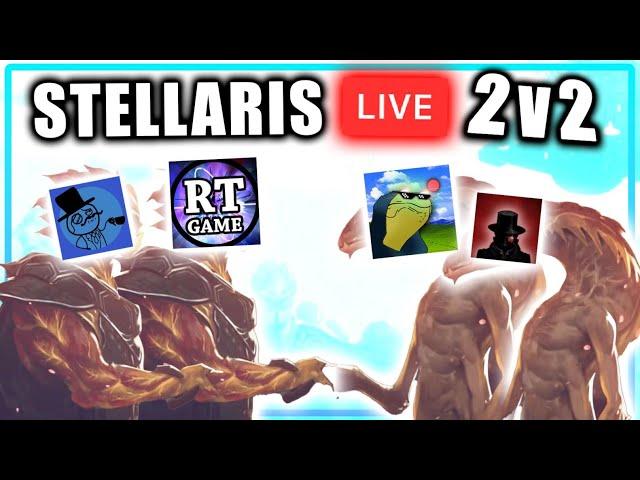  STELLARIS IS PERFECTLY BALANCED  - Stellaris MP LIVE W/ @RTGame @ambiguousamphibian Hazzor