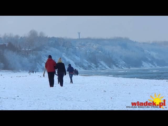 WladekTV - Zimowa plaża we Władysławowie