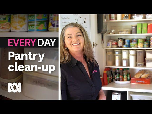 How to declutter and clean-up your pantry with organising pro Robyn Amott | Everyday | ABC Australia