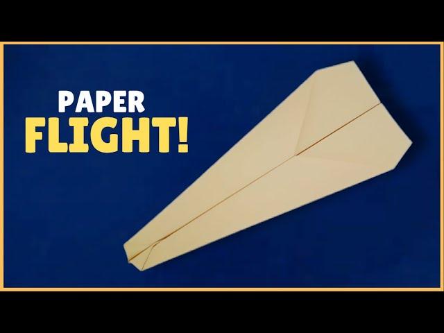 How to Make a Paper Origami Jet Plane - Coolest Paper Plane That Flies Straight