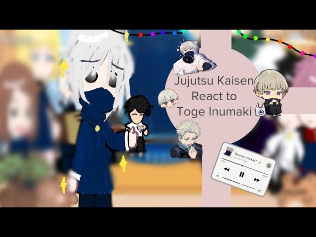 Jujutsu Kaisen react to Toge Inumaki [YuToge] [Gachaclub] [Vietnam/English] [By: Ied_Eiu]