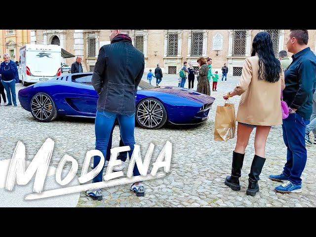 FASCINATING MODENA. Italy - 4k Walking Tour around the City - Travel Guide. trends, moda #Italy