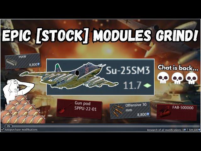 [STOCK] SU-25SM3 Grind is...Hilarious?! (JK)| The BEST Moments from Grind!| Chat is working now