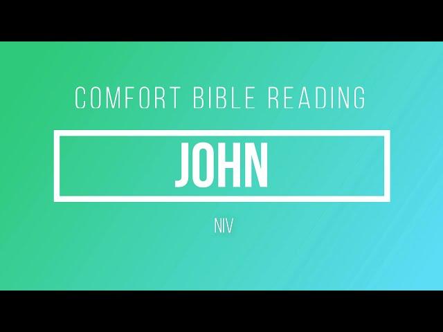 The Gospel according to John, read from the NIV.