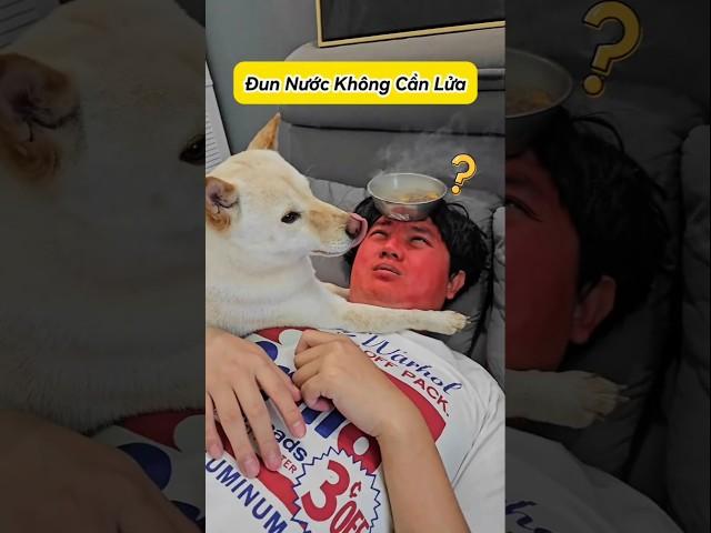  Tiểu Bạch đun nước nóng mà không cần lửa ! #emthocreview #shorts #trend #viral #hàihước #giảitrí