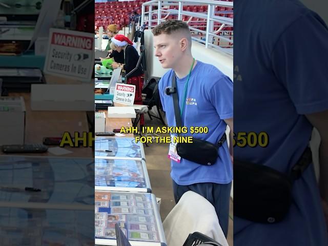 He bought the ENTIRE set | Pokemon card vendor POV #pokemon #wholesome