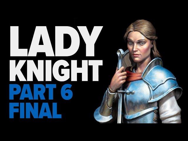 Lady Knight Bust Part 6: How to Freehand a Shield