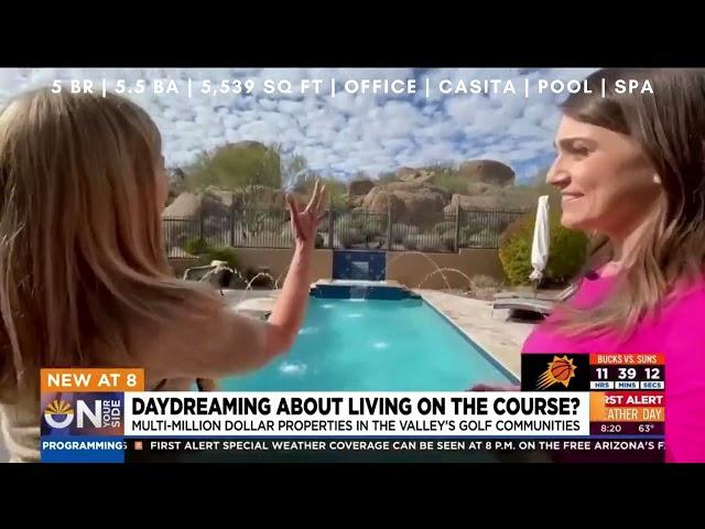 AZ Family News television segment with Realtor Cindy Metz-AZ Luxury Golf Homes