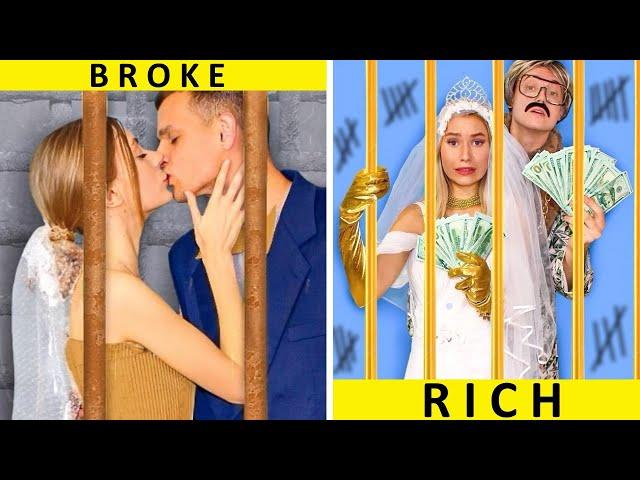 Broke Girl vs Rich Girl in Jail by Mairna ZD