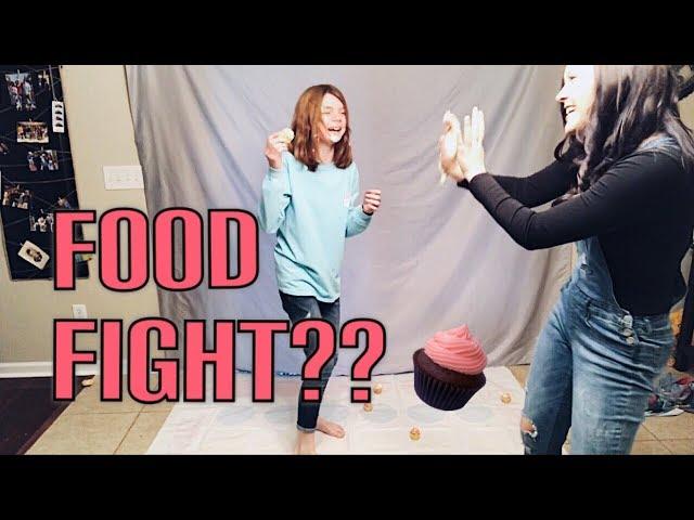 DONT STEP ON IT CHALLENGE |  food fight?!?