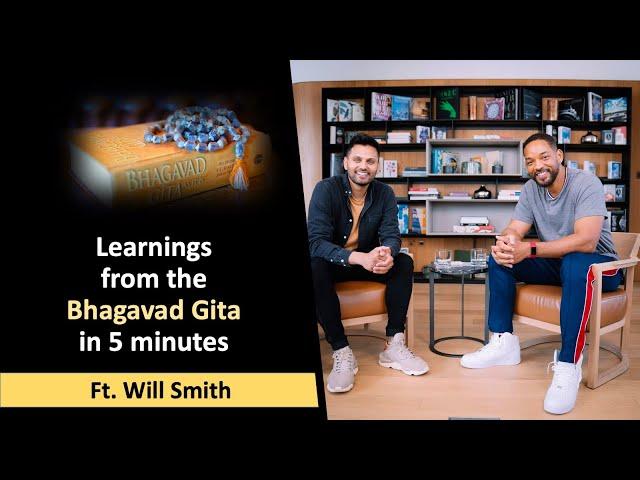 Teachings of the Bhagavad Gita | Will Smith & Jay Shetty