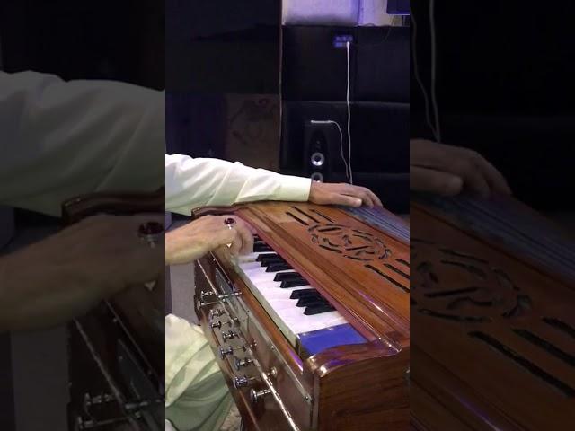 Ghulam Ali Khan sb Playing with Harmonioum