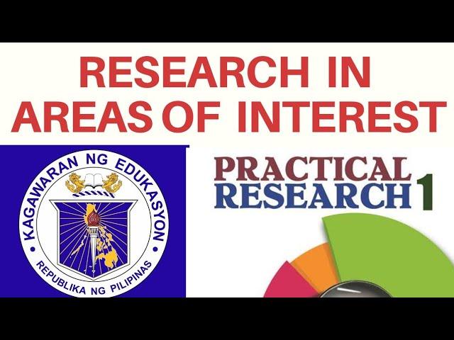 RESEARCH IN AREAS OF INTEREST