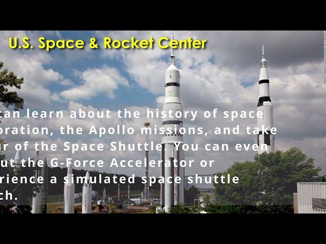 Huntsville, AL - Top 10 Sites to See while visiting the Rocket City of America! #huntsvillealabama