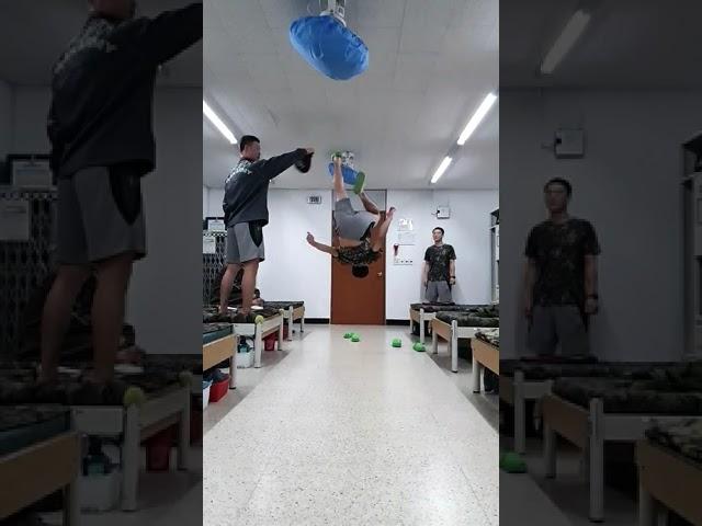 전역 전날 군인