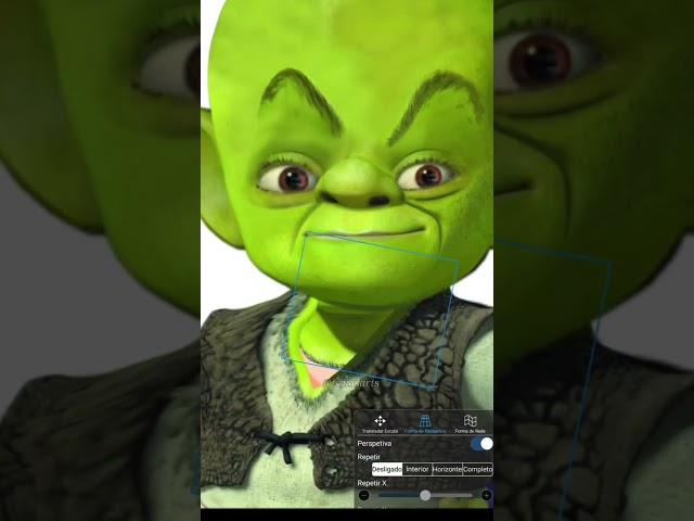 Shrek + Kuririn ️#art #meme #realistic