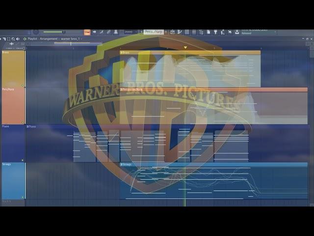 Warner Bros. Pictures Intro (MIDI Screencast)