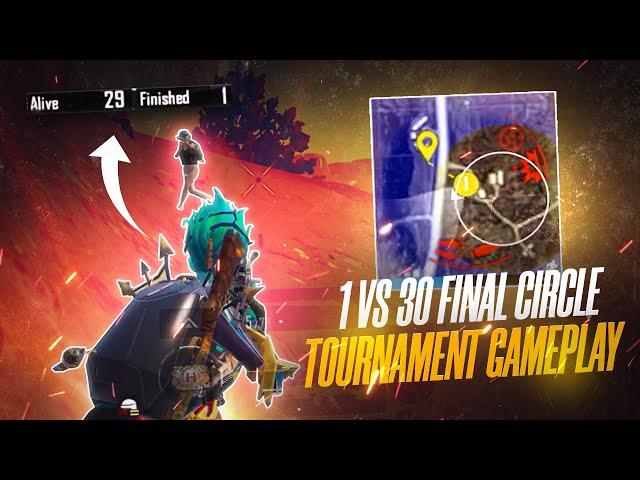 1 vs 30 in Final Circle! *EPIC* | Scrims Gameplay | TeamXSpark