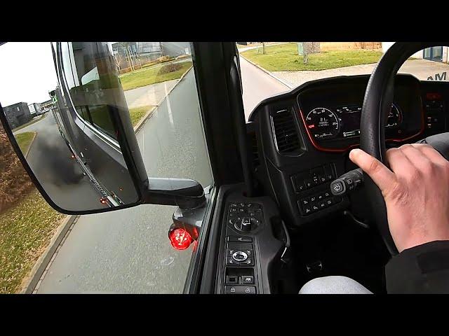 POV Drive with LOUD SCANIA R520 V8 // CRUM Sierbestrating