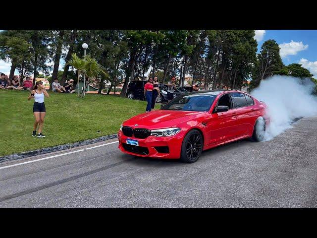 DEU RUIM - BMW M5 DEU BORRACHÃO E A POLICIA FOI ATRÁS