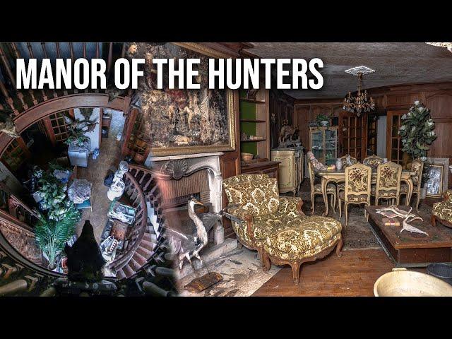 Exquisite abandoned manor of the French hunters - Grenade found in the garden