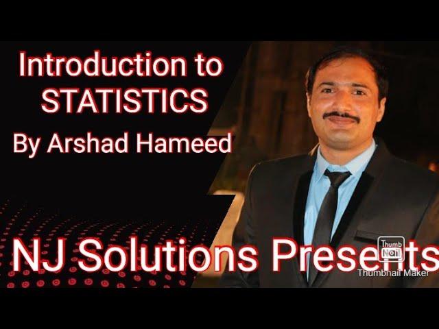 STAT- Statistics and Its Branches  NJ Solutions Presents