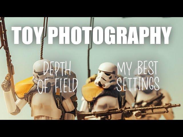 Get that blurry background and learn my best settings: Toy Photography Tutorial