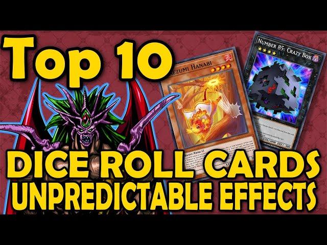 Top 10 Dice Roll Cards with the Most Unpredictable Effects