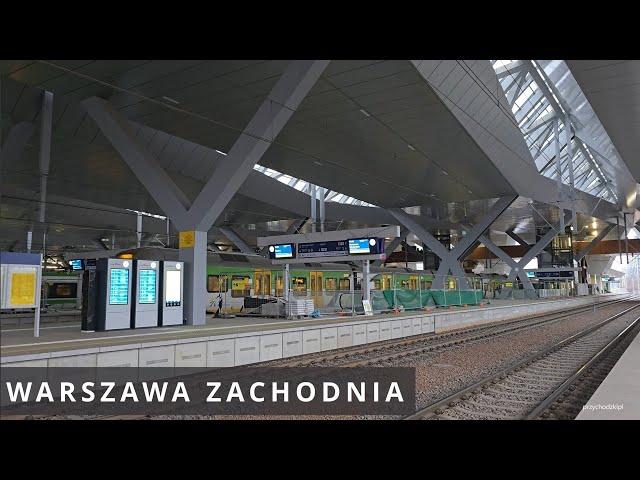 Warszawa / Warsaw Przebudowa Dworca Warszawa Zachodnia - budowa tunelu Warsaw West Railway Station