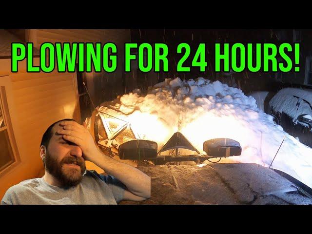 Plowing for 24 Hours Straight!!!