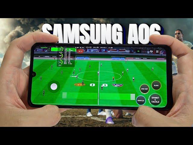 Samsung Galaxy A06 test game EA SPORTS FC MOBILE 24