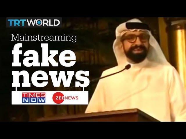 Fake news propagated by Indian media goes viral