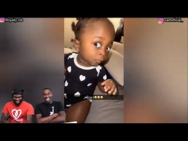 *IMPOSSIBLE* TIK TOK Try not to LAUGH Challenge WE LOST! THIS LITTLE GIRL IS HILARIOUS! REACTION