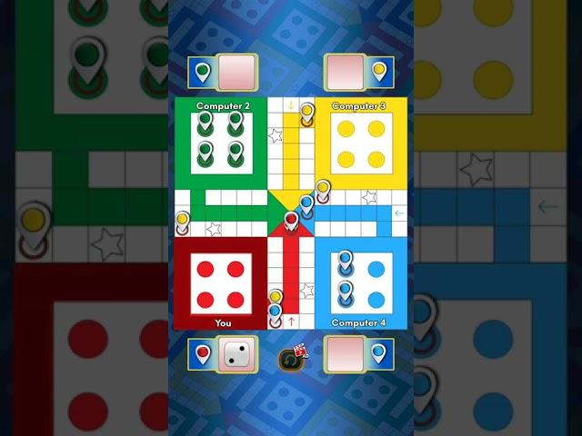 Ludo game in 4 players | #shorts #short