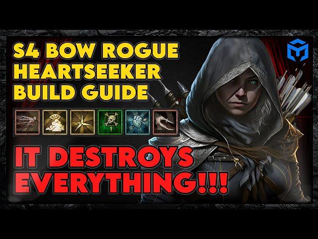 Heartseeker S Tier Bow Rogue Build Guide for Season 4. No Imbuements, no combo points! Easy Mode!